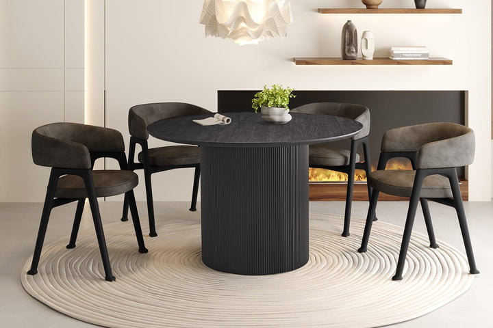 TAFEL LAGOS ROND 120Ø - Wow Home Travetin 120 DIA Rond