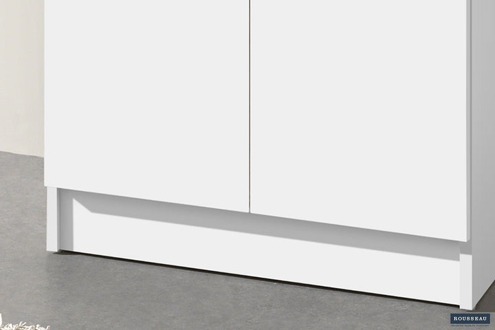 OPBERGKAST RAY 2 DEUREN - Wow Home Wit 60x180 cm