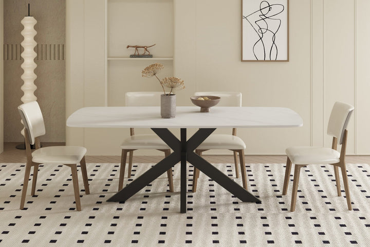 EETTAFEL APOLLO - Wow Home Wit 180X90X76