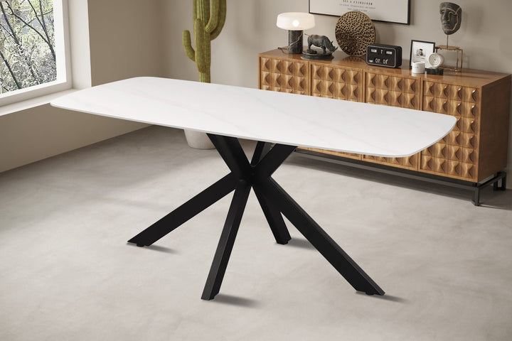 EETTAFEL APOLLO - Wow Home Wit 180X90X76