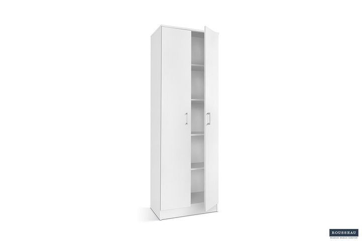 OPBERGKAST RAY 2 DEUREN - Wow Home Wit 60x180 cm