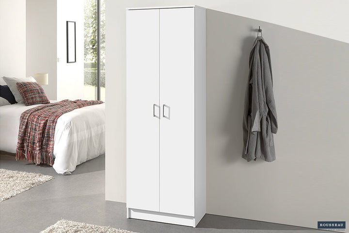 OPBERGKAST RAY 2 DEUREN - Wow Home Wit 60x180 cm