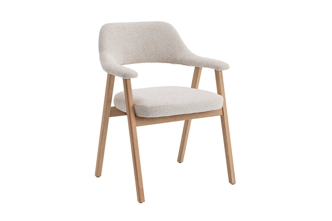 STOEL CORALIE - Wow Home Wit bruin