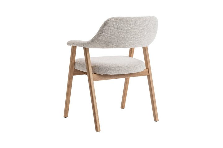 STOEL CORALIE - Wow Home Wit bruin