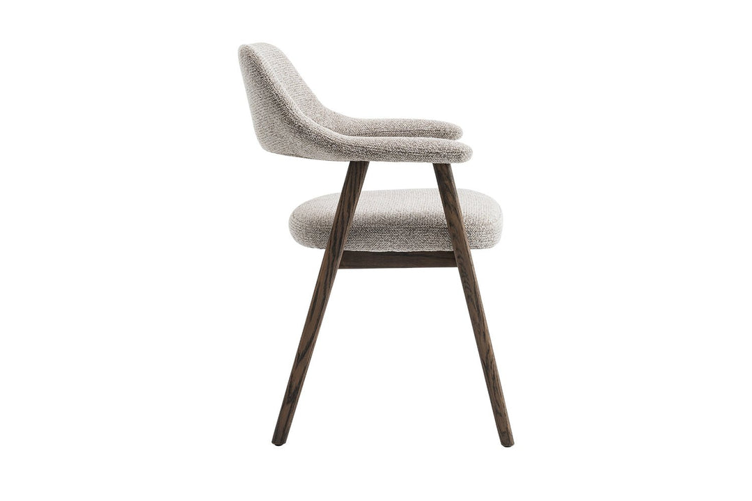 STOEL CORALIE - Wow Home Wit bruin