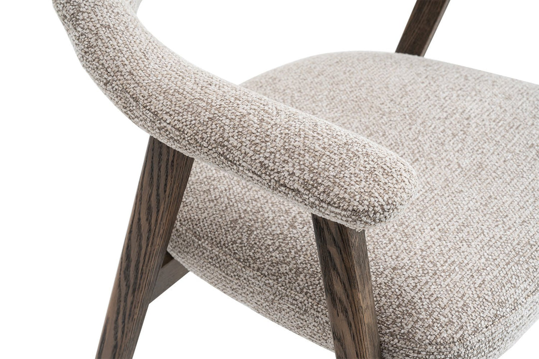 STOEL CORALIE - Wow Home Wit bruin