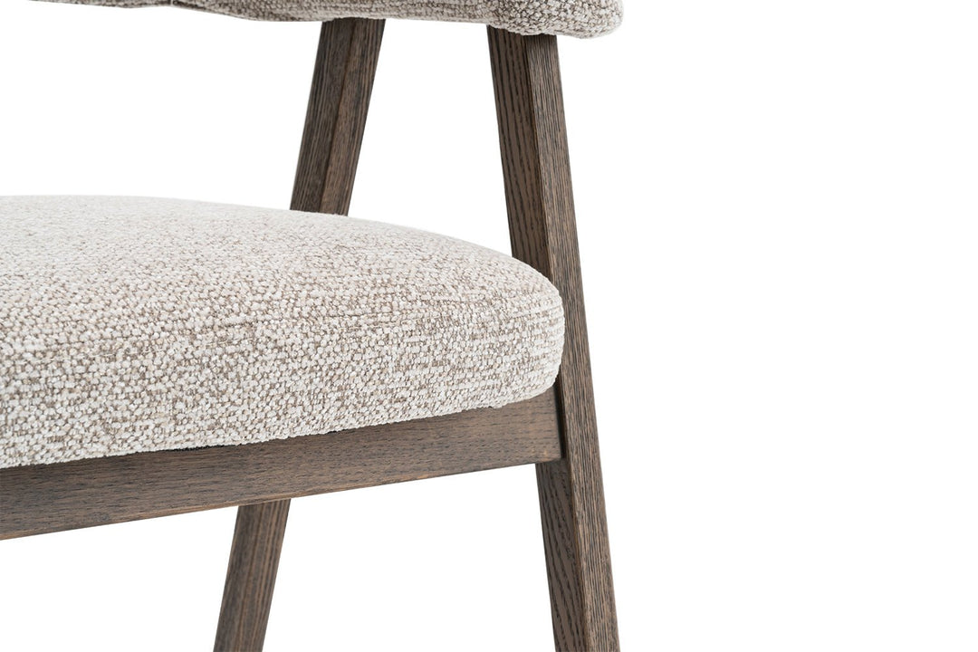 STOEL CORALIE - Wow Home Wit bruin