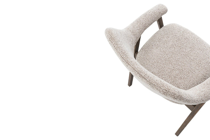 STOEL CORALIE - Wow Home Wit bruin