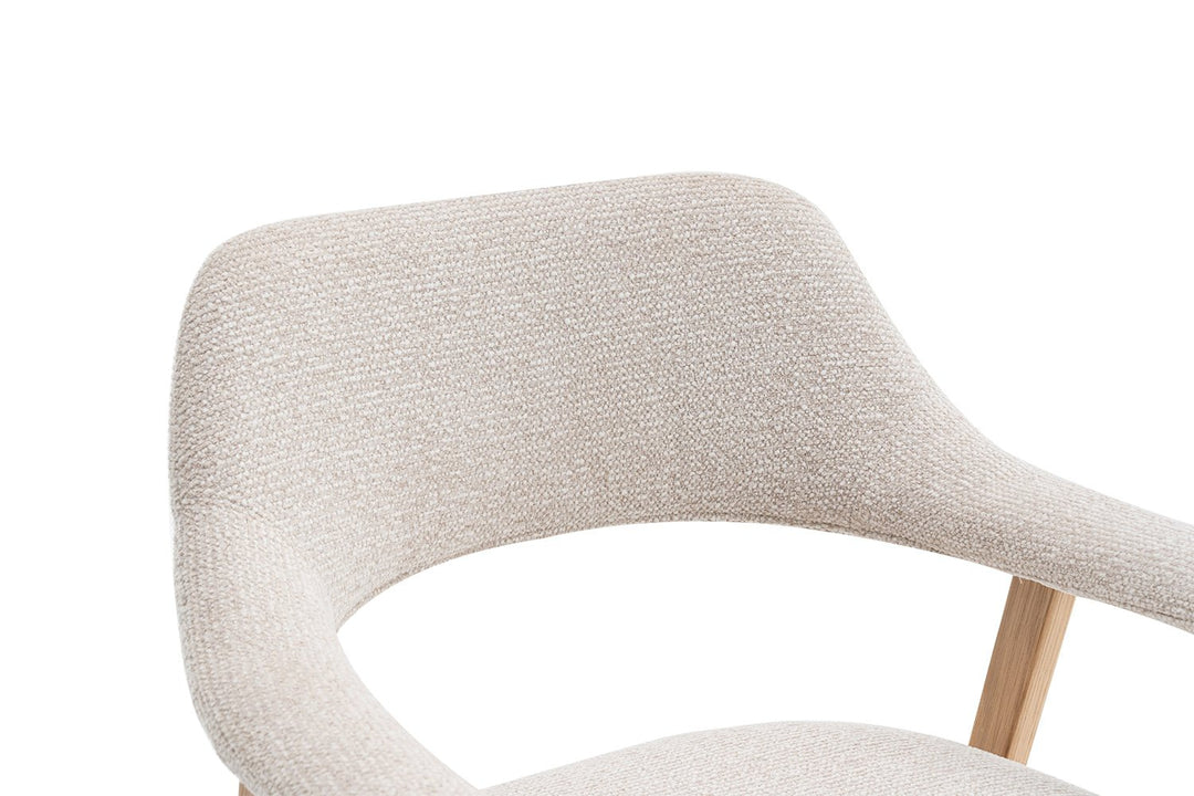 STOEL CORALIE - Wow Home Wit bruin