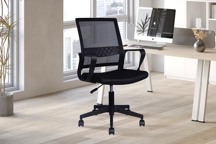 BUREAUSTOEL DYLAN - Wow Home Zwart